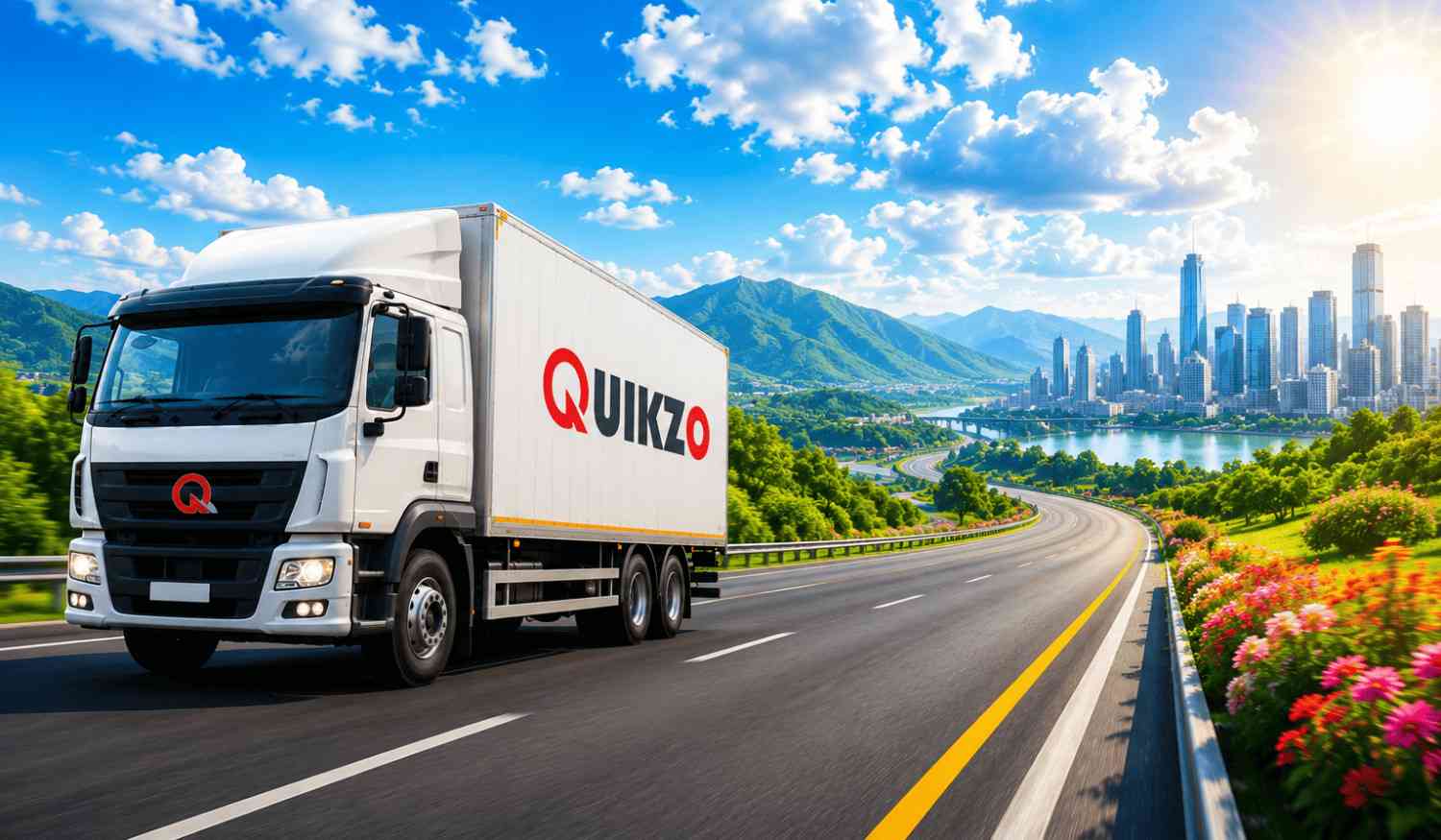 Quikzo Trucks Banner